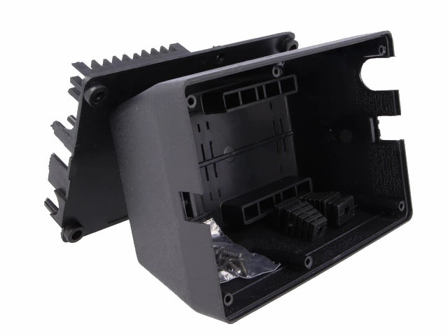 Strømforsyningskabinet - Inline, 97x137x 67mm, Sort