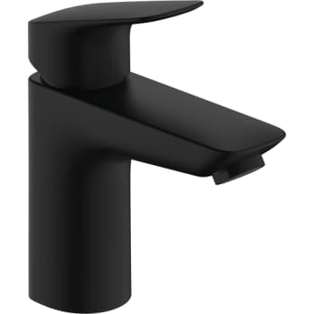 Hansgrohe Logis håndvaskarmatur 100 med push-open BV, mat sort