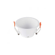 Hvid downlight uden blænding, Ø9,3 cm, MR16 eller GU10 fatning