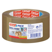 tesa emballagetape ekstra stærk 50 mm x 66 m, brun