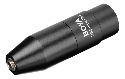 XLR adapter - XLR 3P han til 3,5mm stereo JACK hun