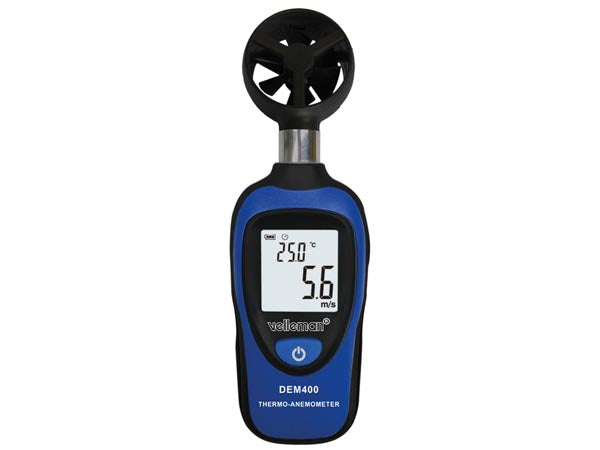 DEM400 Mini termometer & vindmåler