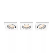 DONEGAL recessed white 3xNW 230V