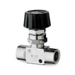 Panel mount flow conrol valve-bidirectional-fem-fem-1/4 2839 1/4 FLOW-CONTROL VALVE SER. 28