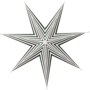 Star Trading Stripe papirstjerne 60cm, grøn