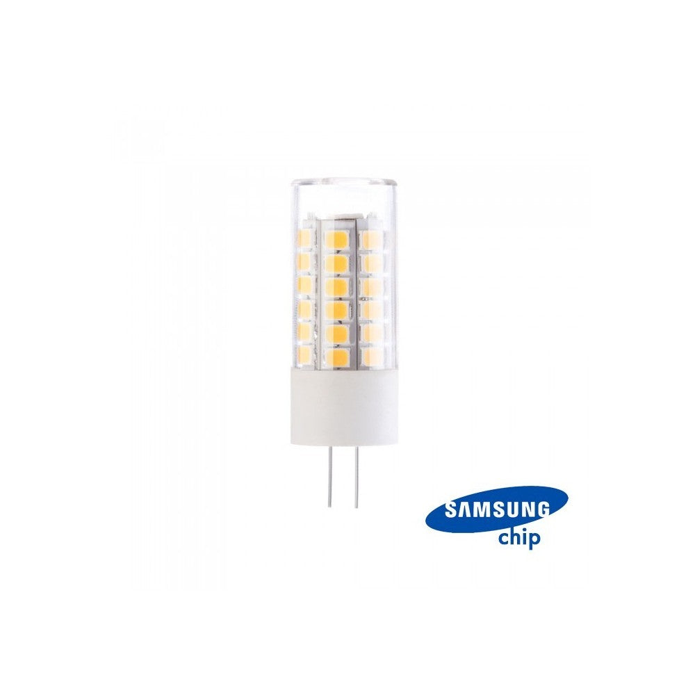 V-Tac 3,2W LED pære - Samsung LED chip, 12V, G4, 385lm, RA80, 5 års producentgaranti