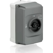 IB132-G ENCLOSURE, GY/BK, IP65