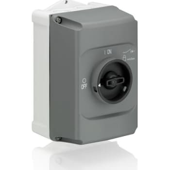 IB132-G ENCLOSURE, GY/BK, IP65