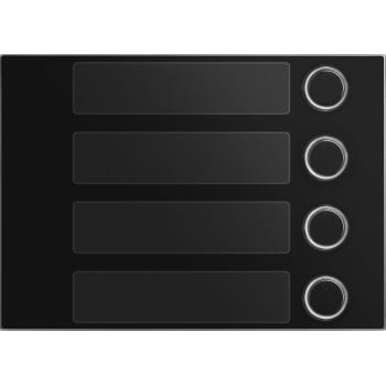 Frontplade, 4 Knapper til Urmet Alpha