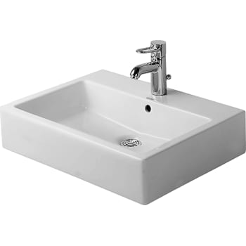 Duravit Vero vask 60 cm med hanehul og overløb