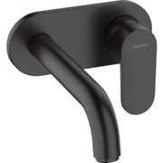 Hansgrohe Vernis Blend 2-huls håndvaskarmatur indbygning 207mm, mat sort