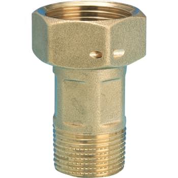 3/4" x 1" vandmålerforskruning