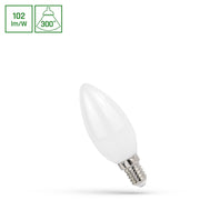 LED Pære C37 E14 230V 4W Kultråd Matteret Spectrum - 400lm, RA80