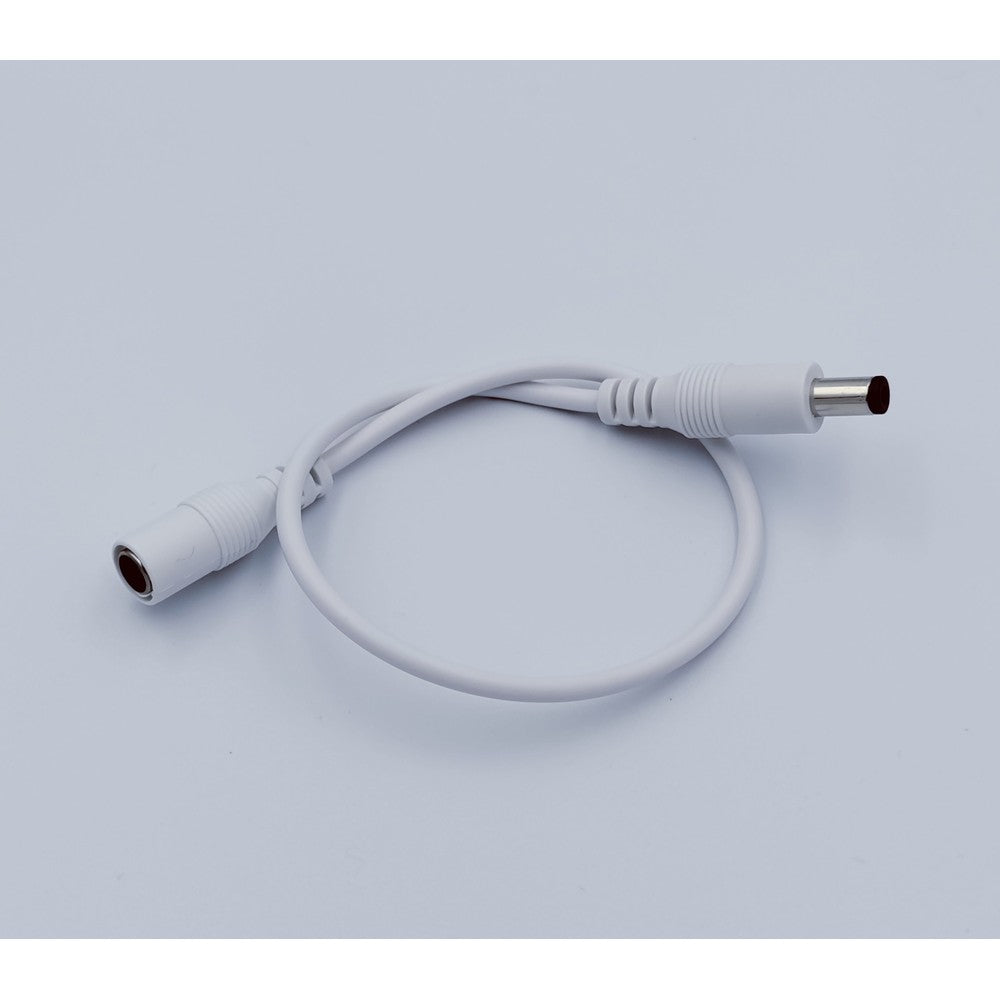DC Forlængerkabel til LED strips, hvid, 50 cm, 5V-48V