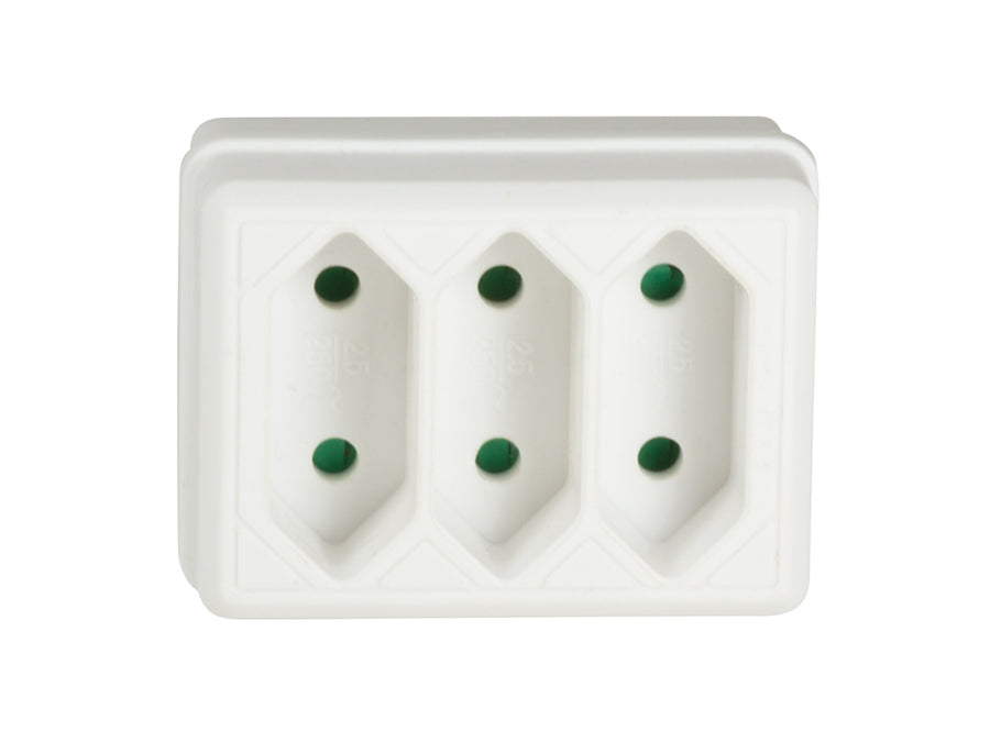 Netstikforgrener - Han til 3 x Euro hun, Hvid