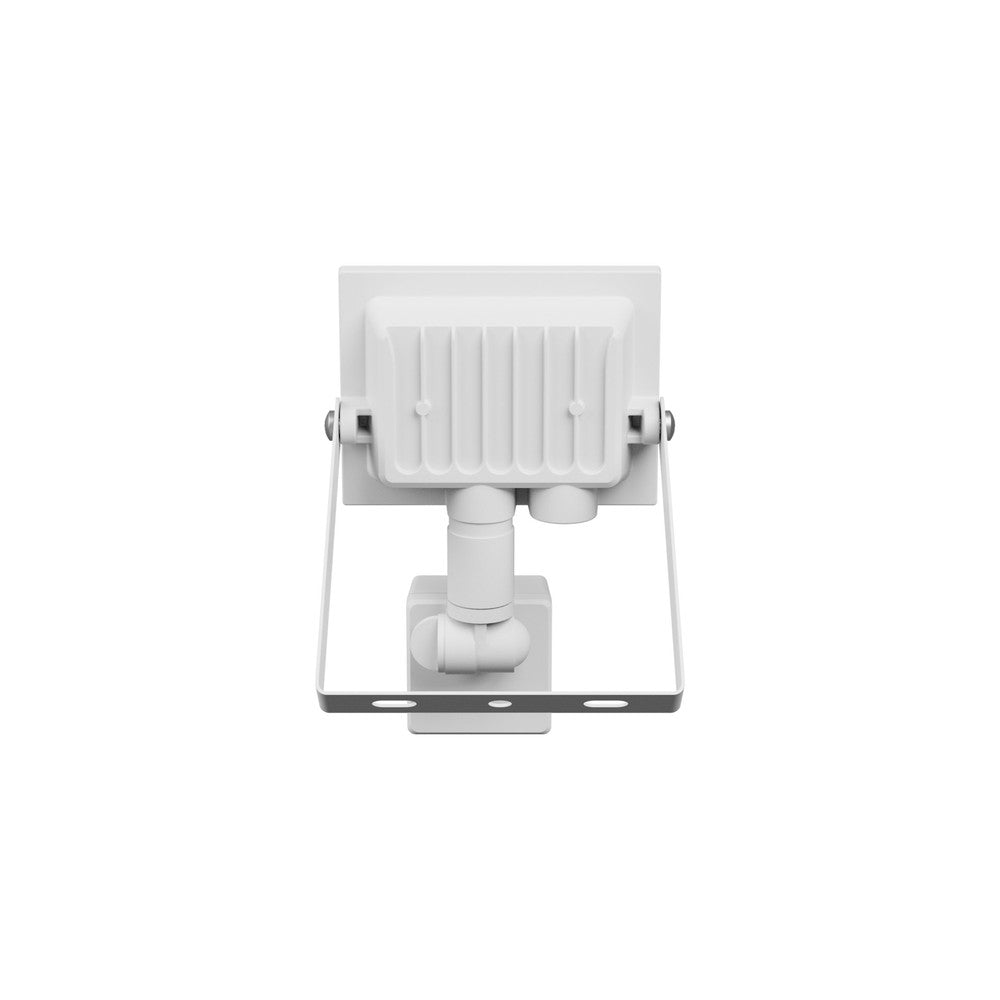 Noctis Lux 4 projektør 10W Varm hvid med PIR sensor, 230V, IP44, 94x150x53mm, hvid - Ideel til udendørs belysning