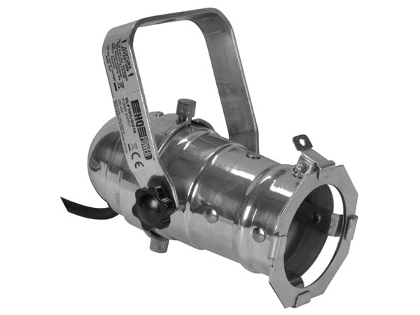 PAR16 lampehus - GU10, kabel m. stik, Blank alu.