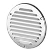 Ventilationsrist i metal MTA16N udvendig diameter Ø 125 mm