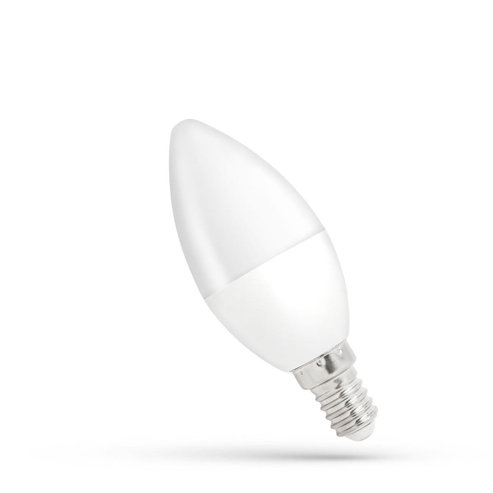 8W LED Kertepære - C38, Matteret Glas, E14, 710lm, RA80, 230V