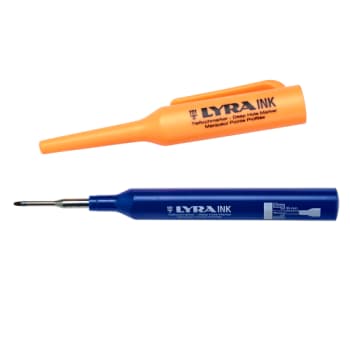 Lyra ink dybhuls pen blå