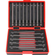 Bitssæt Tecos T-B019, 100 mm, 19 dele