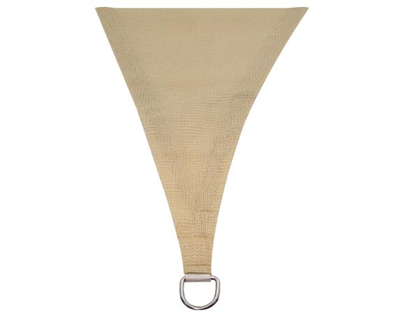 Kvadratisk solsejl - 5 x 5m vandgennemtrængelig, BEIGE