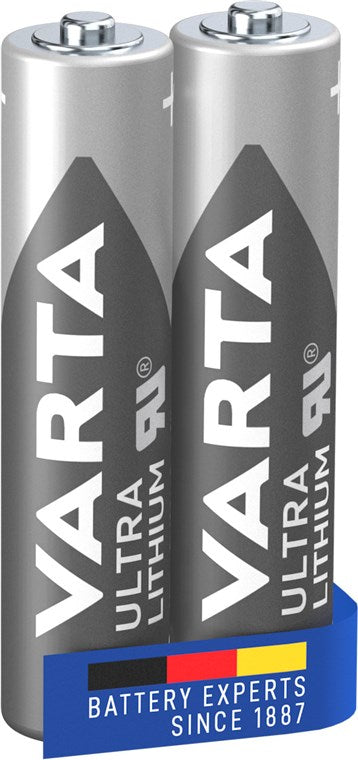 Ultra Lithium AAA/FR03 batteri - 1,5V / 1100mAh (2 stk.)