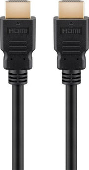 Ultra High Speed HDMI 2.1 kabel - 2xHDMI han 8K Sort (0,5m)
