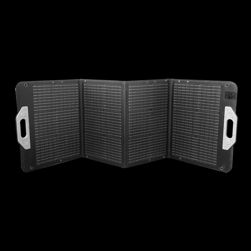 Foldbar monokrystallinsk solpanel - 18V / 100W (IP67)