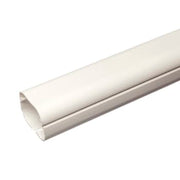 Qsantec QD Kanal 75x63mm, 2 meter, hvid