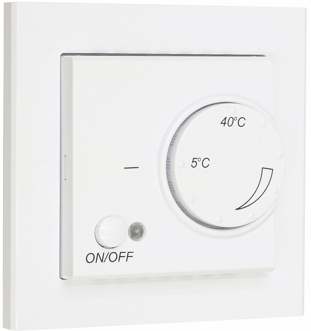 OPTIMA GULVVARMETERMOSTAT HVID