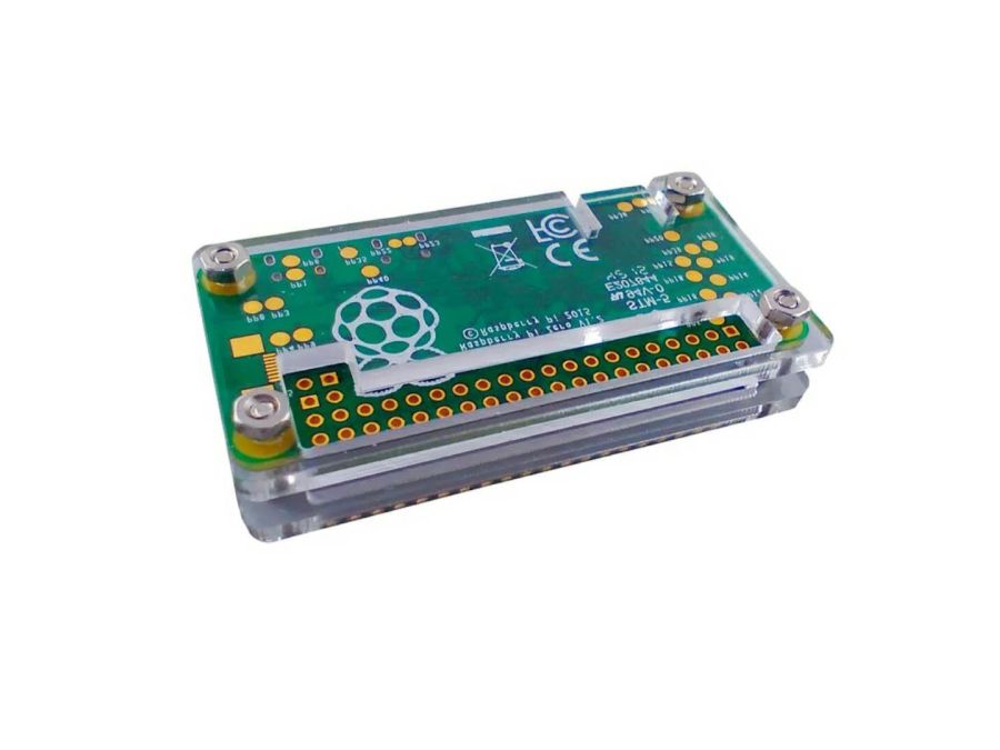 Plastkabinet til Raspberry Pi Zero