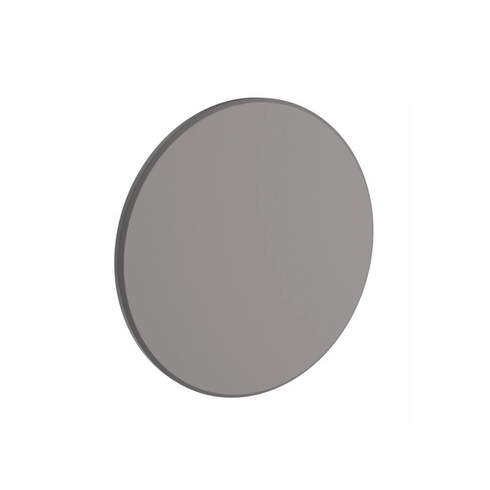 Grå runde facadelampe PIATTA 18W - CCT 230V, IP44, 250x47mm, 1800lm, RA80