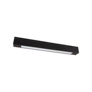 Sort Spectrum T8 LED armatur til 1x 60cm LED rør - IP20 indendørs, 230V