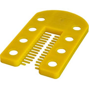 Fixbrik afstandsbrik, 75x45x5mm, gul, 300stk.