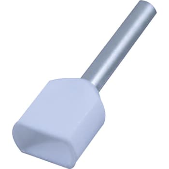 Tylle Isolerede dobbelt 2x0,75 mm², hvid, Hi 2x0,75/8 (100) (W)