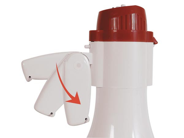 Megafon - 10W m. 10 sek. optage-funktion