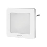 LED natlampe m. skumringssensor, 2700K, firkantet