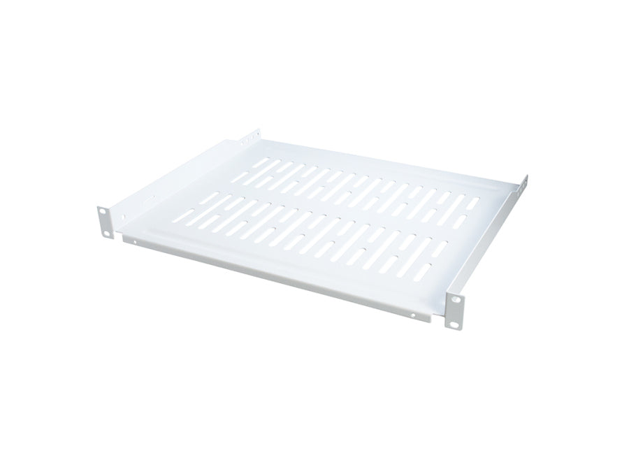 19" Hylde til rack skabe, D:350mm, Grå