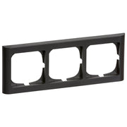 LK Fuga ramme Softline 63 3m vandret - koksgrå