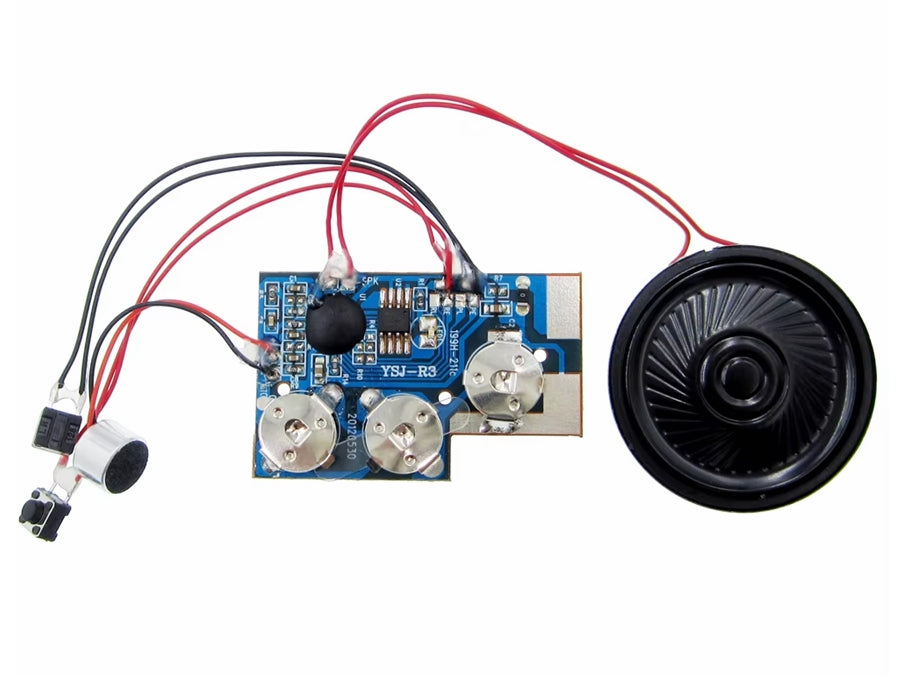 Kompakt besked optage/gengive modul (1-10 sek.)