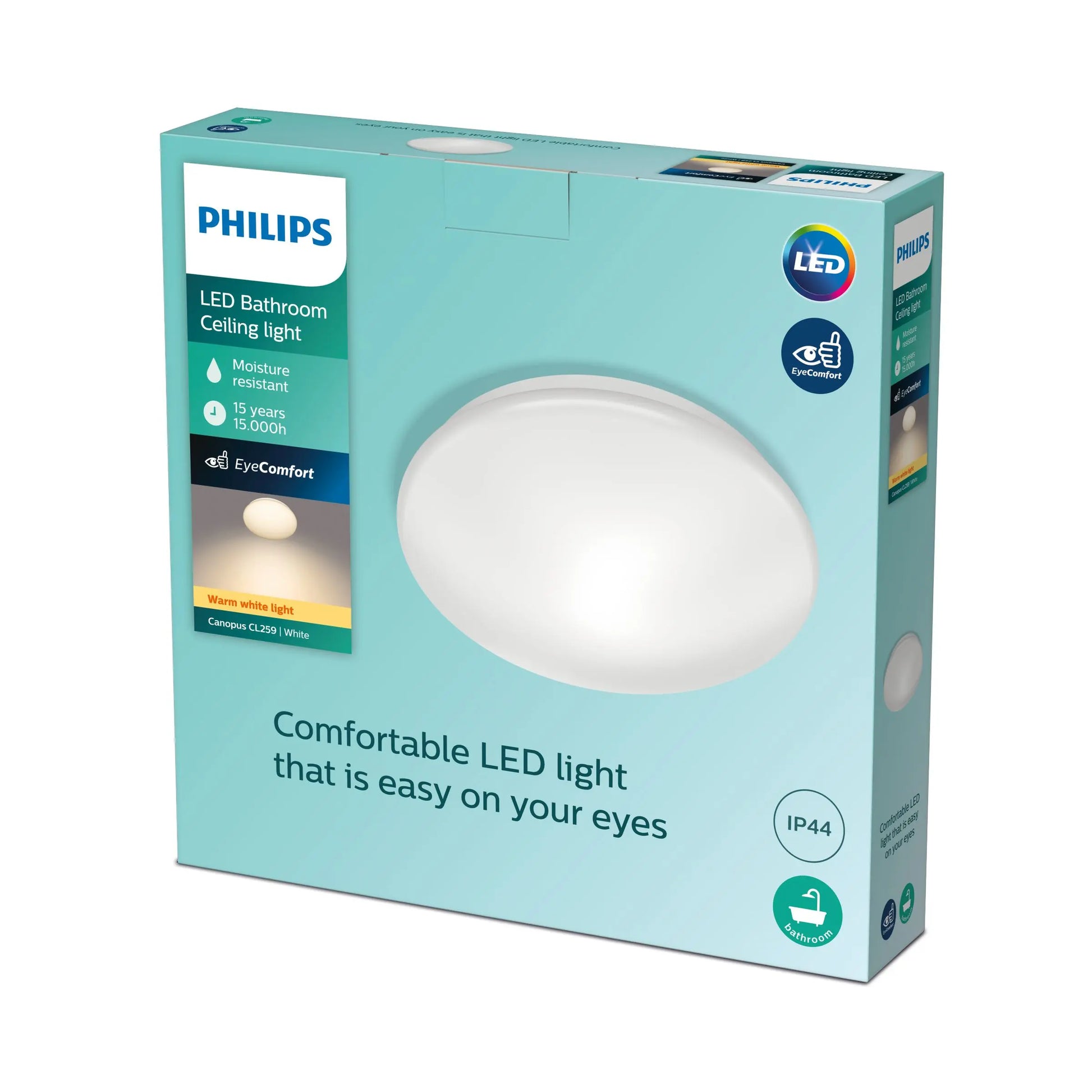 CANOPUS CL259 RD 17W 27K W HV IP44 06