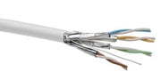 Datakabel KAT6A U/FTP LSF/OH IEC 332.1 - Euro Class Eca hvid T500 Leviton (Brand-Rex)