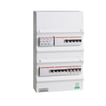 Boligtavle ABB 2 x RCD 2 x kraft 4 x lys + transient