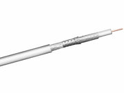 COAX antennekabel - 75ohm 3 skærm CU Ø7mm (metervare)