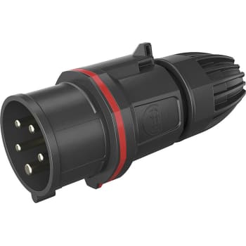 CEE Stikprop Neo 16A 5P 400V rød, 6H med fjederklemme, IP54