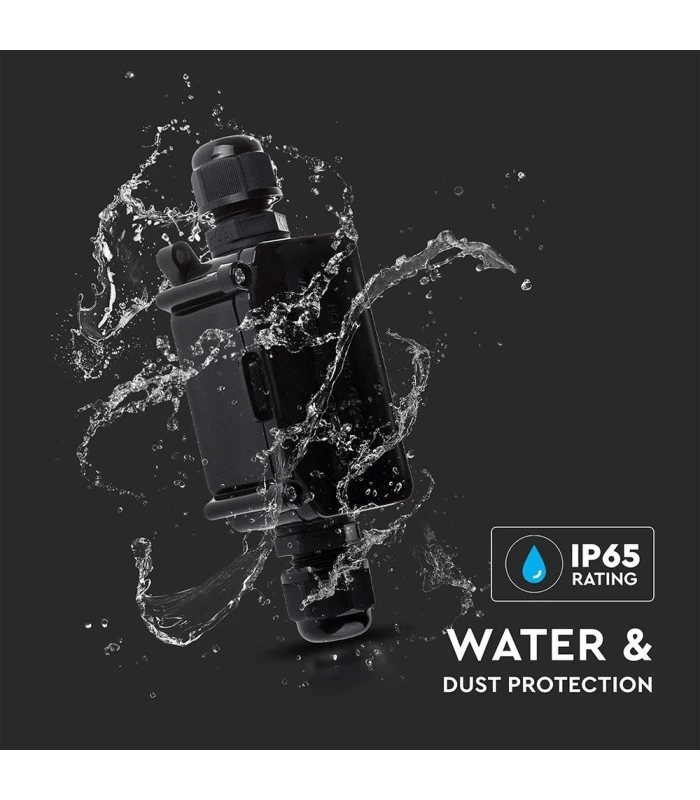 Samleboks - Til samling af ledninger, ISP65 vandtæt