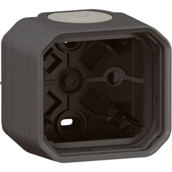 PLEXO 55 IP55 underlag 2 modul membran, antracit