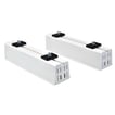 Montagefod 450 x 105 x 95 mm PVC hvid