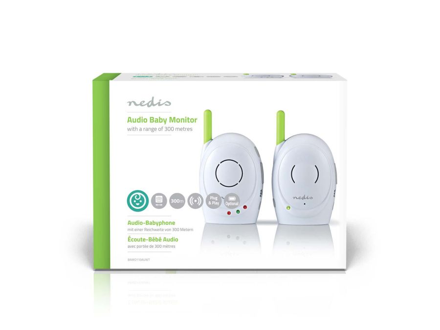 Trådløs digital babyalarm - 2.4 GHz